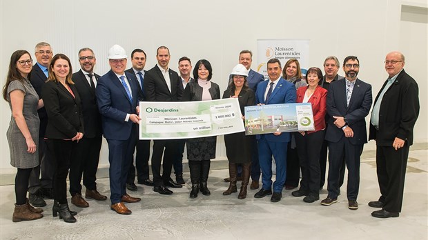 Desjardins octroie 1M$ au projet de relocalisation de Moisson Laurentides