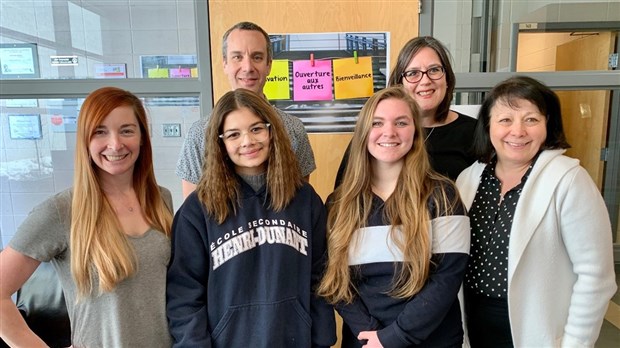 L'école secondaire Henri-Dunant organise un Défi têtes rasées Leucan