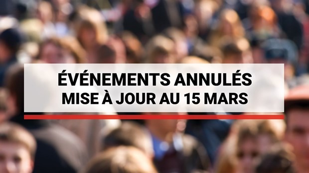 Coronavirus: quels événements annulés ces prochains jours ?