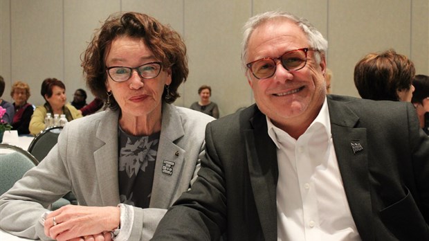Louise Chabot et Luc Désilets se disent en action pour la population