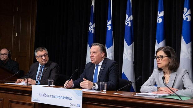 « En avril, on ne lâche pas d'un fil » —François Legault