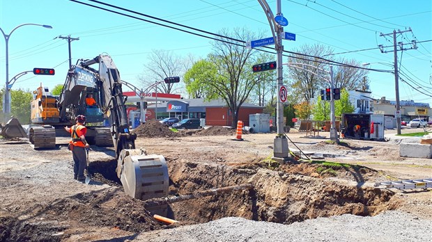 Grands travaux de la rue Turgeon à Ste-Thérèse : la 2e étape débute