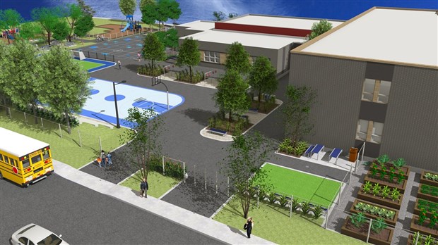 À Sainte-Thérèse, des travaux à l’école Arthur-Vaillancourt à Sainte-Thérèse