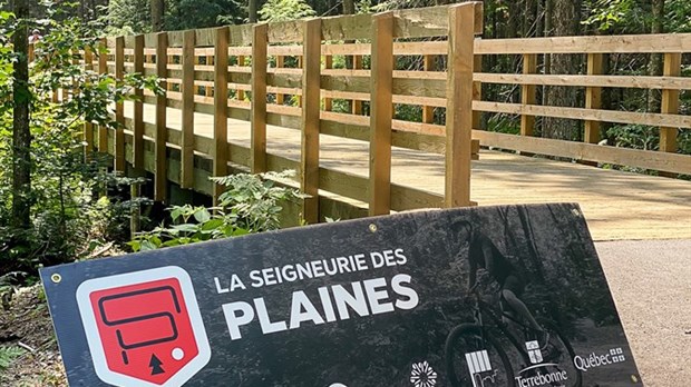 La piste cyclable interrégionale La Seigneurie des Plaines est ouverte