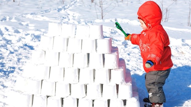 Défi château de neige à Sainte-Thérèse
