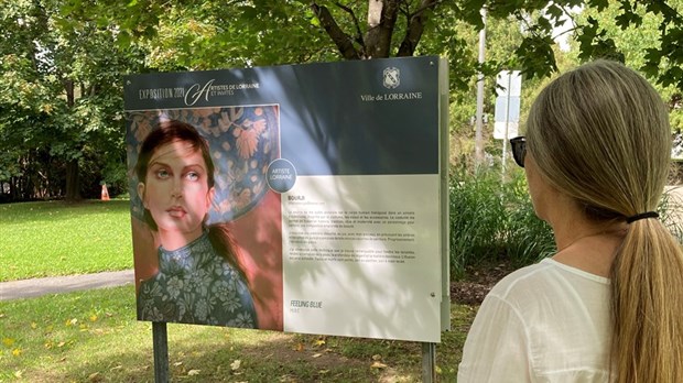 Exposition d'artistes dans deux parcs municipaux