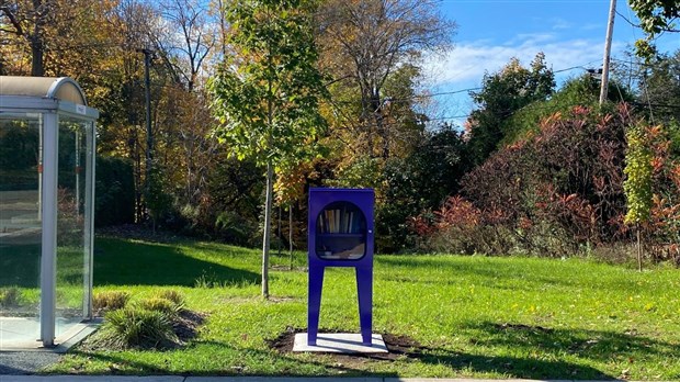 Installation de huit nouvelles boîtes à lire 
