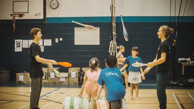 Une autre session de cirque à Mascouche