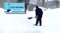 Pousser la neige dans la rue est défendu 