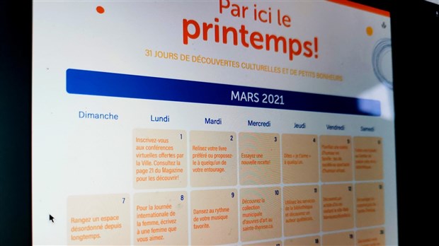 Un calendrier pour propager le bonheur à Sainte-Thérèse