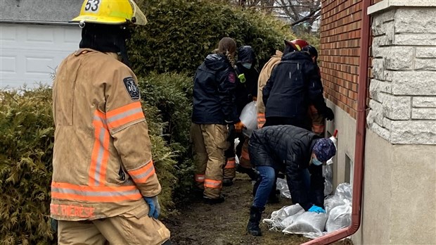 Risques d’inondation printanière de la rivière aux Chiens 
