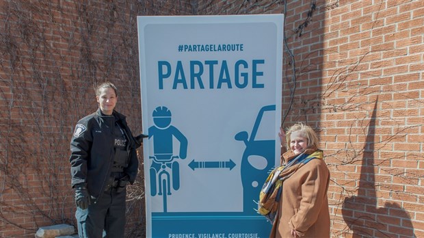 Campagne de sensibilisation #Partagelaroute