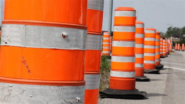 Réfection de la chaussée de la route 158 à Saint-Thomas 