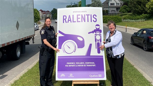 Campagne de sécurité routière dans la MRC de Thérèse-De Blainville