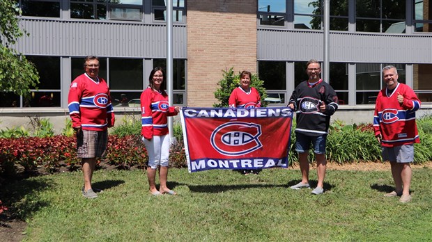 Les Mirabellois encouragent le Canadien de Montréal