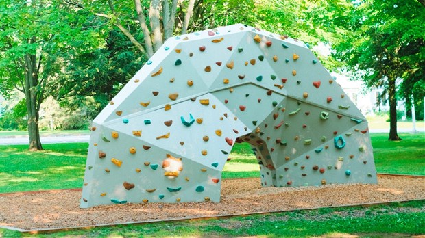 Le module d’escalade Le Sommet de Lorraine primé