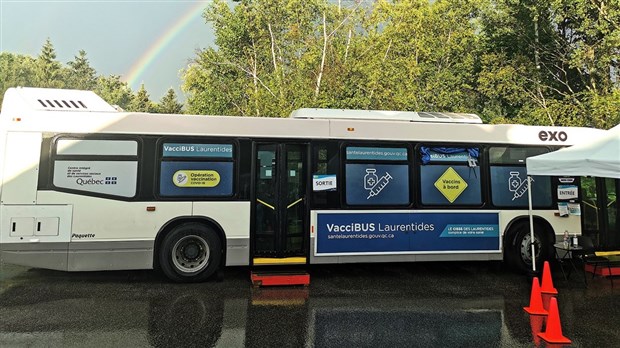 Fin des opérations du VacciBUS du CISSS des Laurentides et d'exo