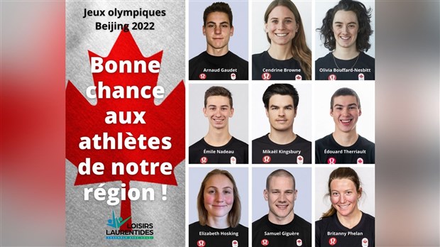 Neuf athlètes de la région participent aux Jeux olympiques de Pékin