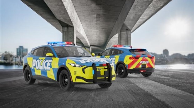 Nouveau véhicule de police 100% électrique à Repentigny