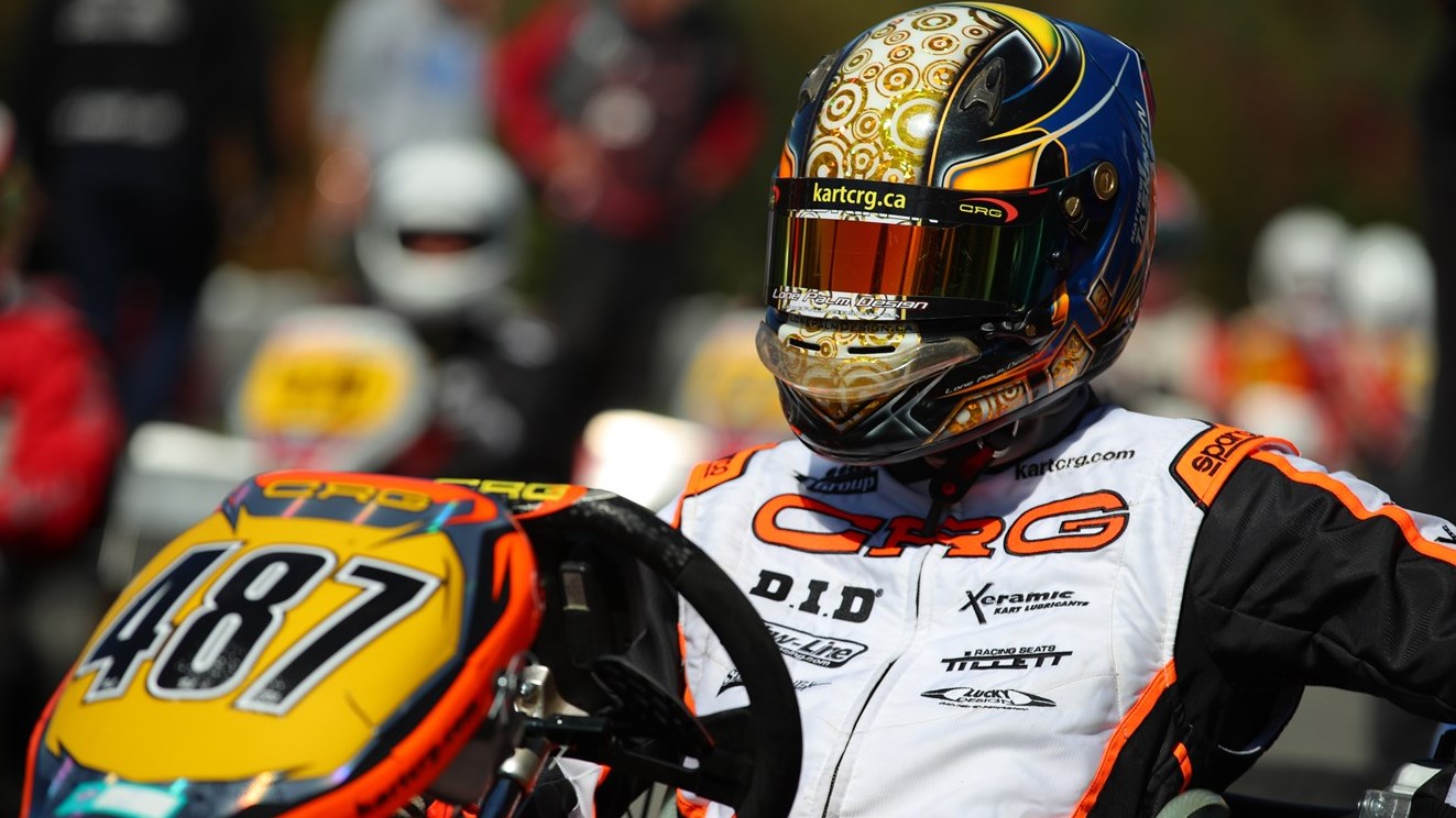 Un champion du monde dans l'équipe de Karting Tag Motorsport 