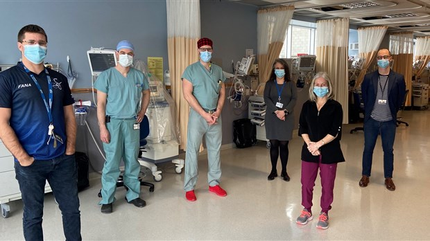 Grâce aux équipes du CISSS, des usagers peuvent retourner à domicile le jour même de leur chirurgie de remplacement de la hanche