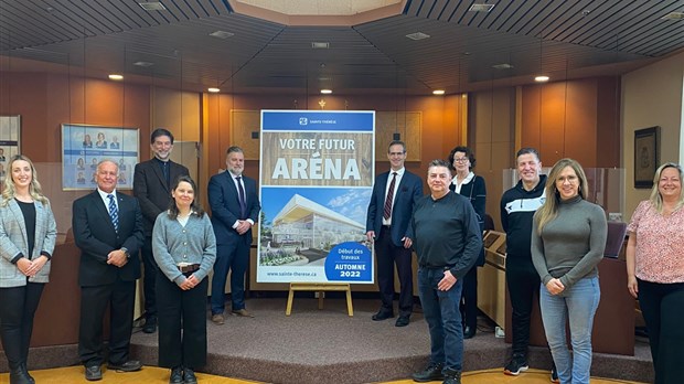 Les images du futur aréna de Sainte-Thérèse dévoilées
