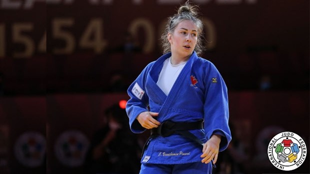 Catherine Beauchemin-Pinard a décroché la cinquième place à un tournoi de Grand Chelem