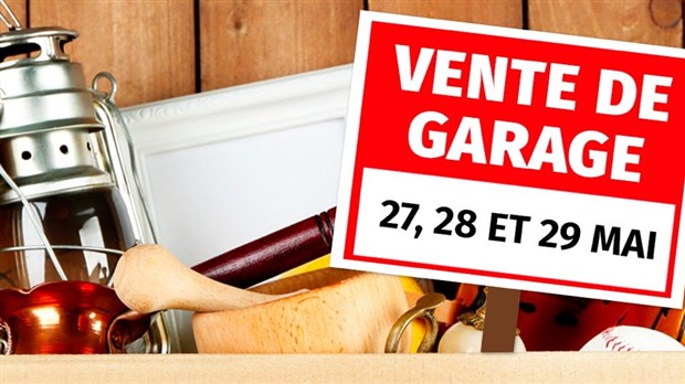 De retour ce printemps, les ventes de garage gratuites auront lieu du 27 au 29 mai