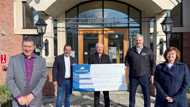 Rosemère remet 382 000 $ aux organismes  communautaires