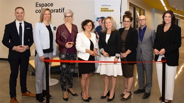 Le Collège de Bois-de-Boulogne inaugure l’Agora numérique