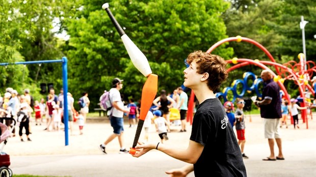 Le volet cirque de la SODAM propose des ateliers de cirque à Mascouche 