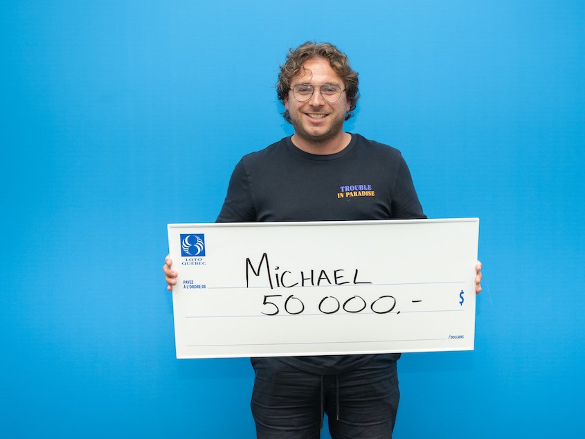 Un Laurentien remporte 50 000 $ avec un billet reçu en cadeau