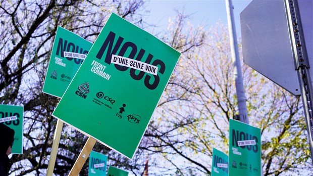 Secteur public: le front commun fera de nouveau en grève les 21, 22 et 23 novembre