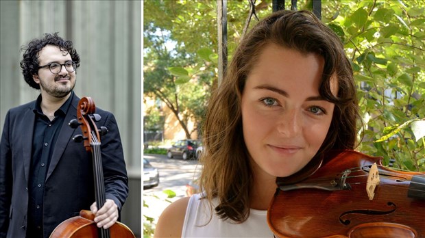 Un concert gratuit de deux violonistes à Saint-Jérômes