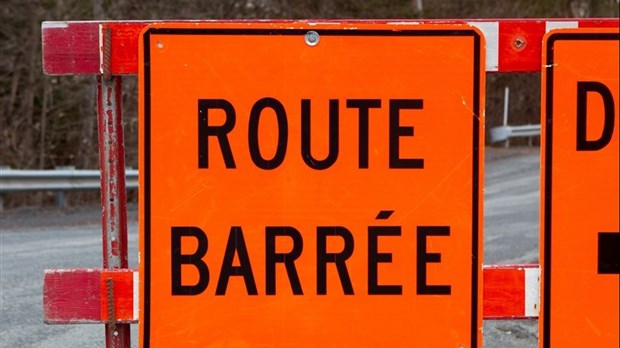 Fermeture partielle de la route 158 à Mirabel aujourd'hui