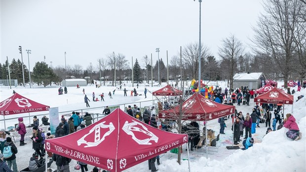 Un succès pour les activités d'hiver à Lorraine