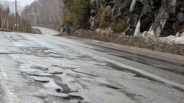 Une route de Saint-Adolphe-d'Howard nommée la pire route du Québec