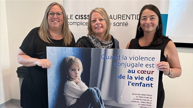 Un plus grand nombre d'enfants exposés à la violence conjugale