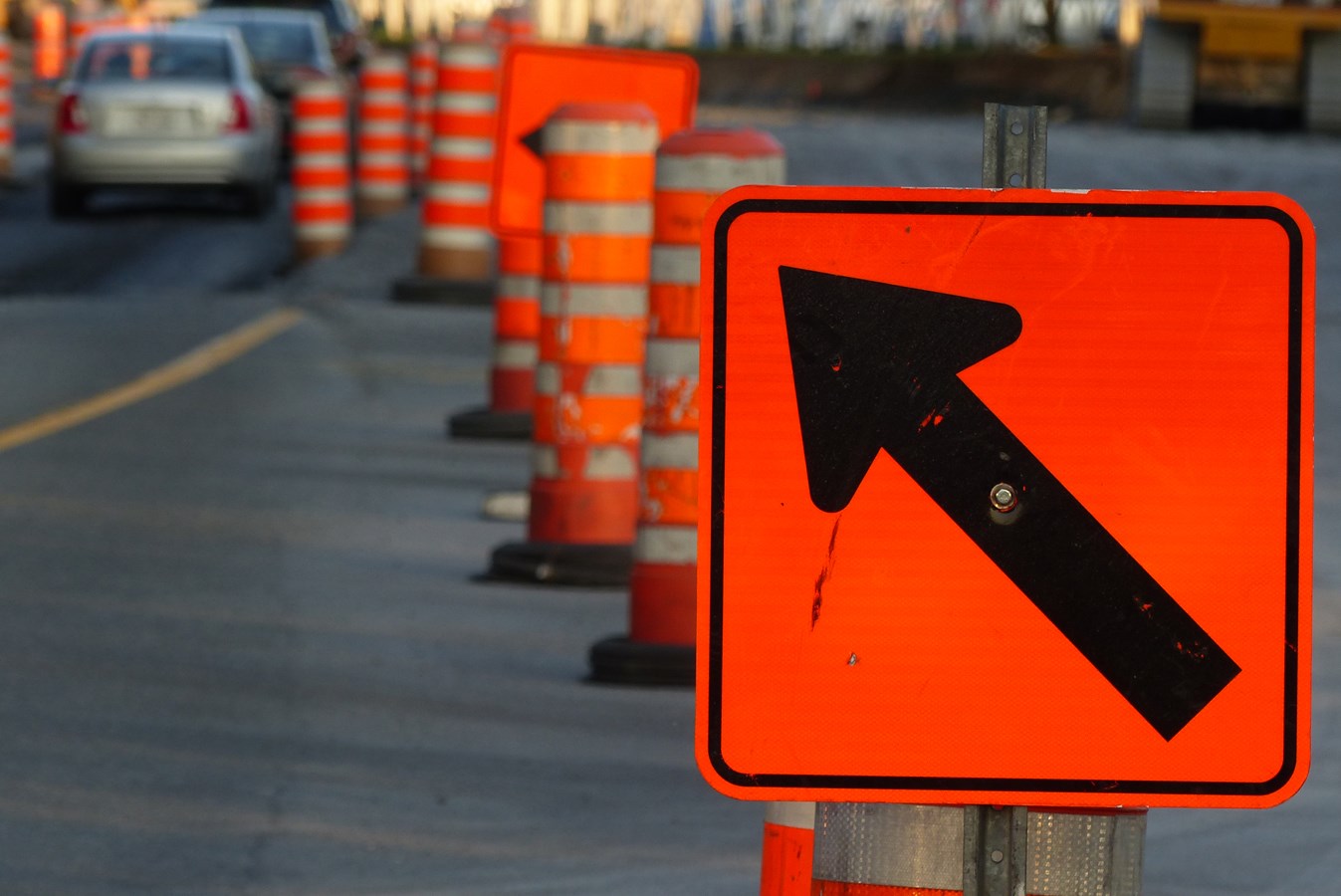 Fermetures de nuit sur l'autoroute 13 Nord