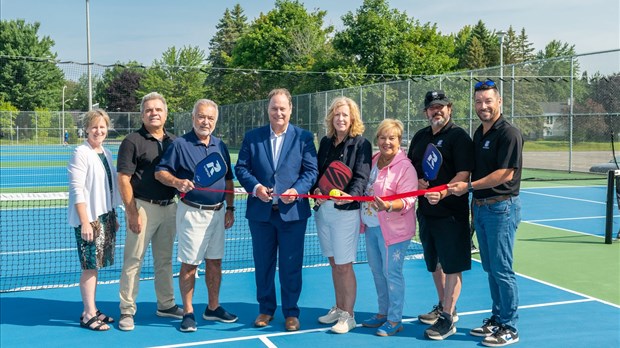 Lorraine inaugure ses nouveaux terrains de tennis et de pickleball