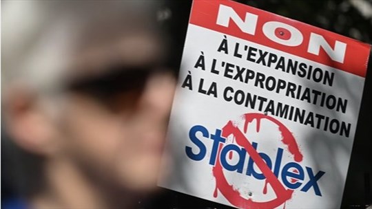 Des groupes déposent une plainte contre l'usine Stablex