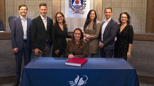 Assermentation des membres du conseil municipal de Rosemère