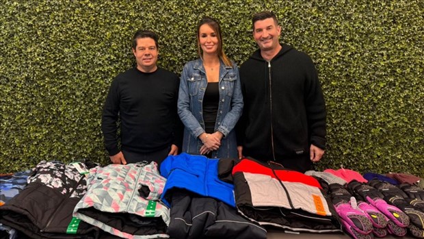 Le Groupe Villemaire et Nokian Tyres habillent pour l'hiver 250 enfants