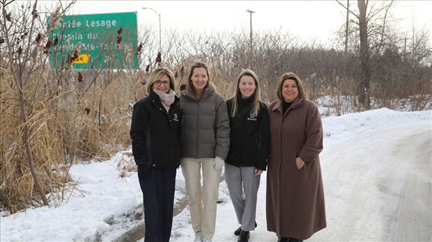  Installation de panneaux « Préparez-vous à arrêter » à la sortie 24