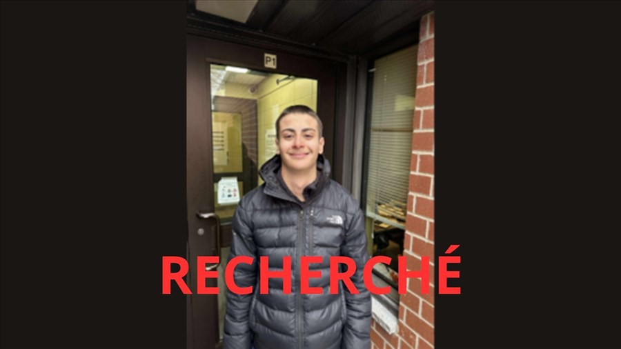 Appel à la population pour retrouver Jérémy Campeau, 14 ans de Joliette