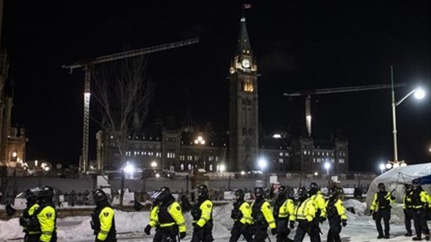 Ottawa défend son utilisation des mesures d'urgence lors du «convoi de la liberté»