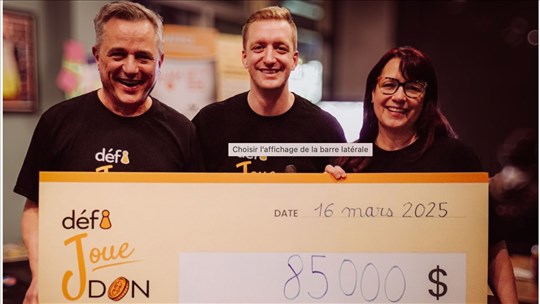 Plus de 85 000 $ à l’Association québécoise de la prévention du suicide
