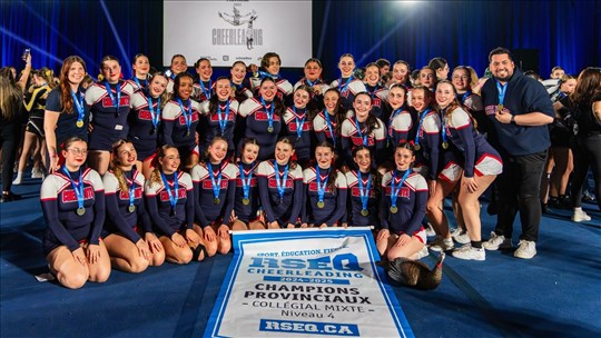 Cheerleading : Une saison historique pour l’équipe des Cheminots