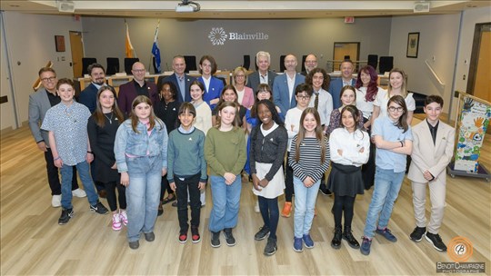 Le conseil jeunesse de Blainville simule une séance du conseil municipal