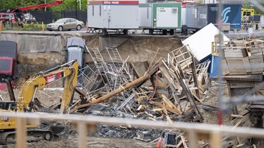 Alerte: l'effondrement d'une structure à Blainville a fait un mort